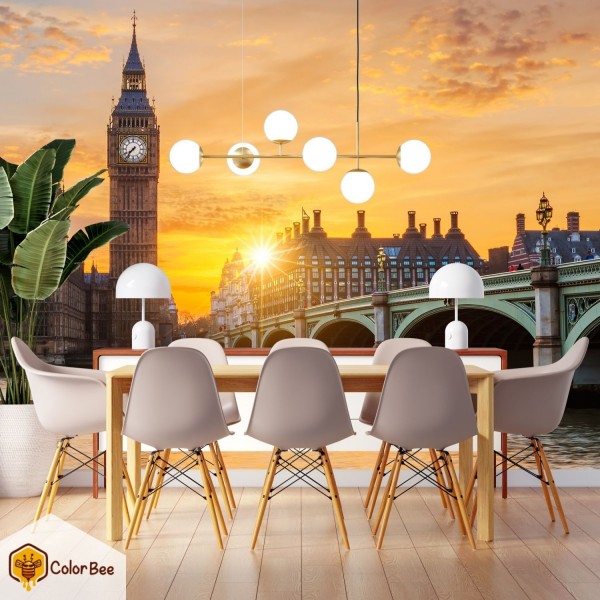 Fototapetai "Sunset in London" Fototapetai | Colorbee.lt